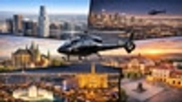 VR Travel Helicopter Bundle – Las Vegas Los Angeles Day/Night & 2x German Cities