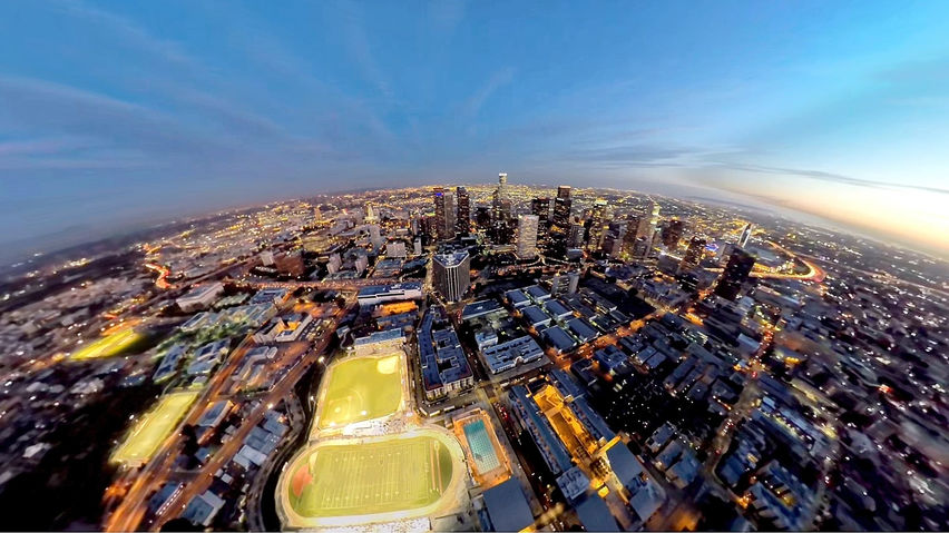 VR Travel L.A. Helicopter Night Flight
