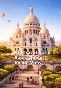 VR Travel Paris Sacre Coeur Inside View