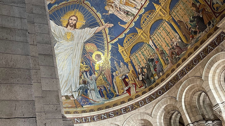 VR Travel Paris Sacre Coeur Inside View