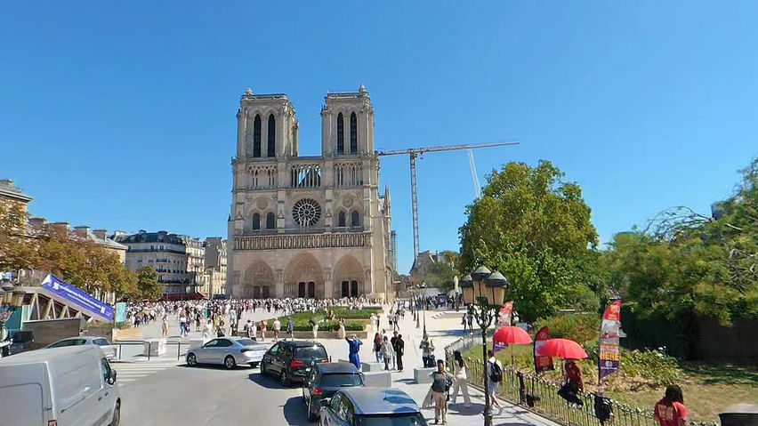 VR Travel Paris Bus Tour Full Experience