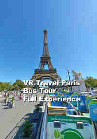 VR Travel Paris Bus Tour Full Experience