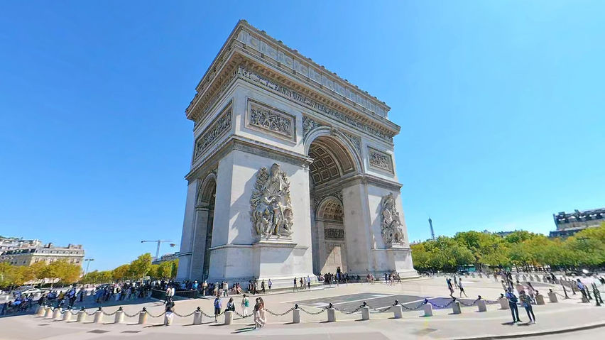 VR Travel Paris Bus Tour Full Experience