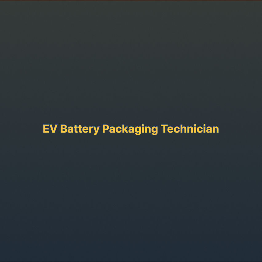 EV Battery Technician