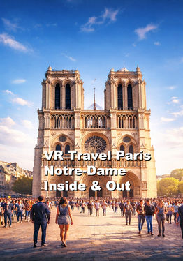 VR Travel Paris Notre-Dame Inside & Out