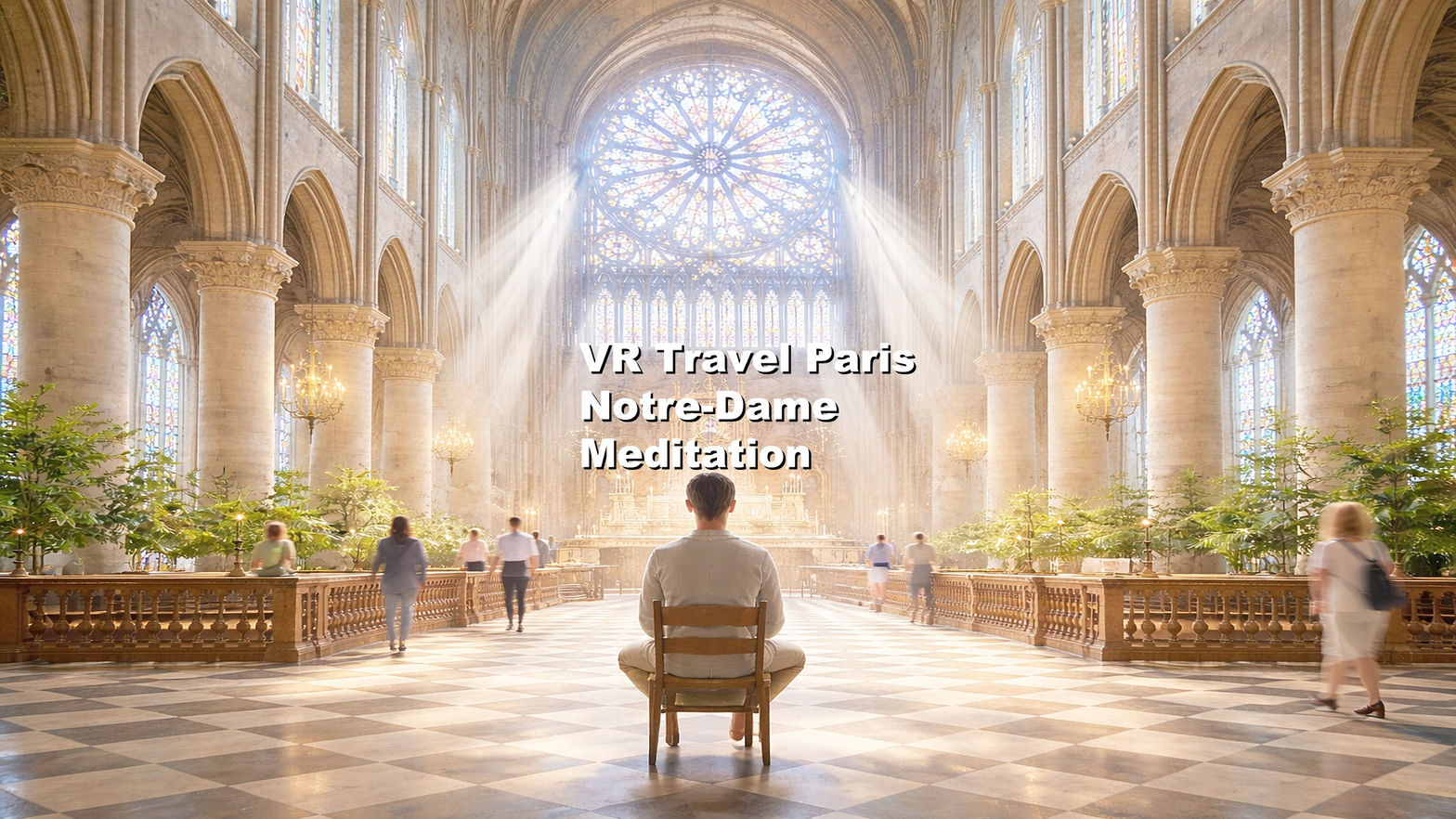 VR Travel Paris Notre-Dame Meditation