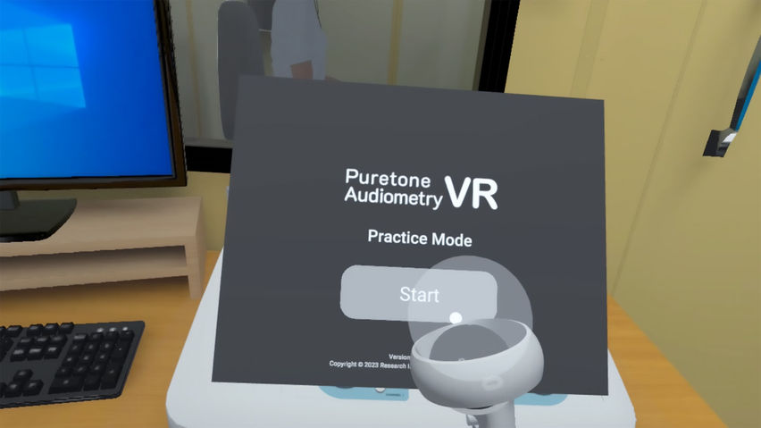 Puretone Audiometry VR