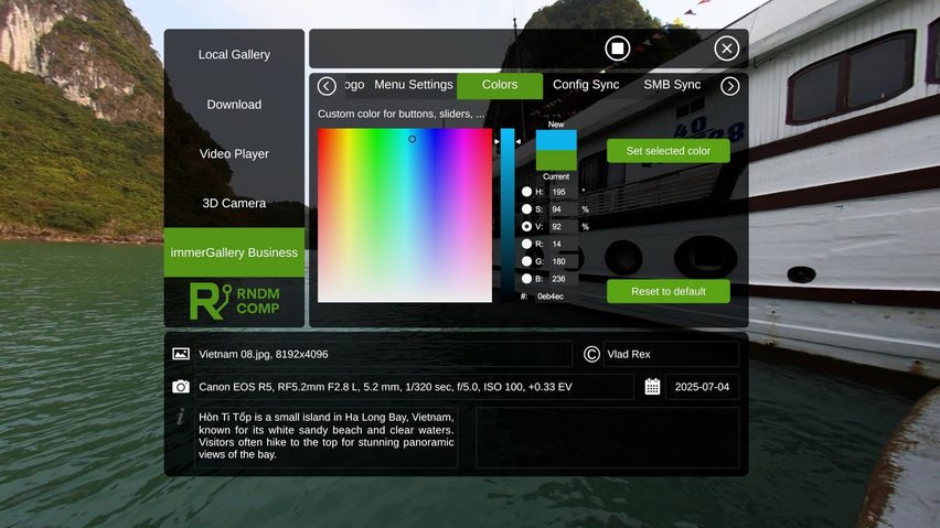 immerGallery Business