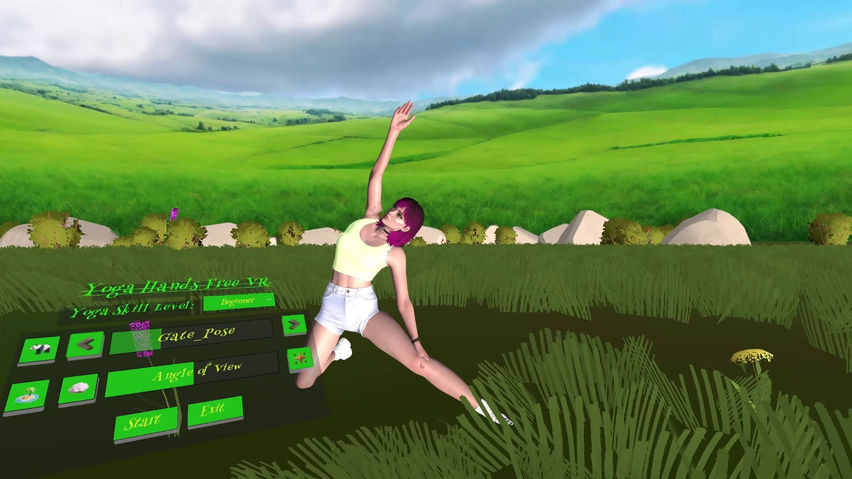 Yoga Hands-Free VR