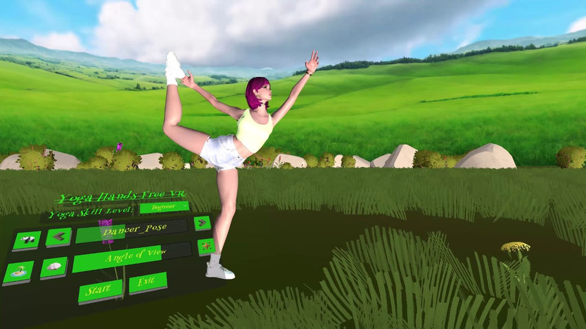 Yoga Hands-Free VR