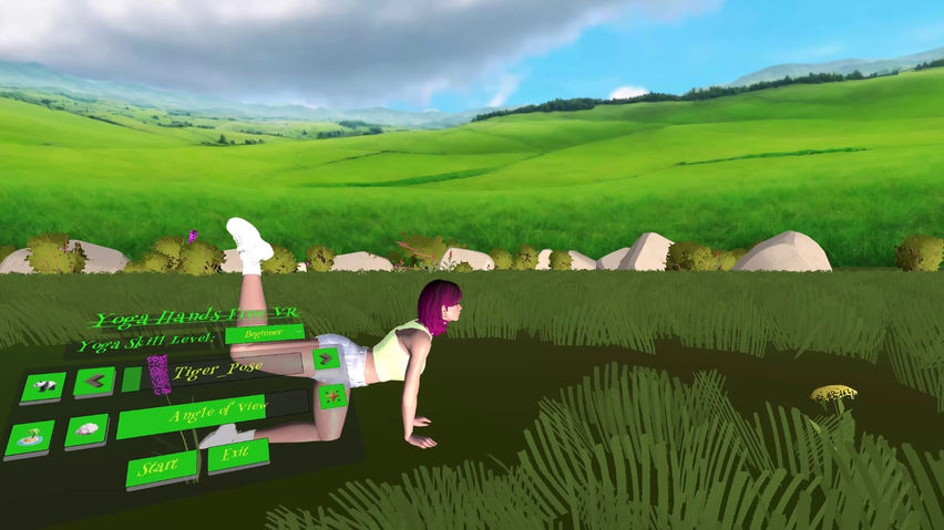 Yoga Hands-Free VR