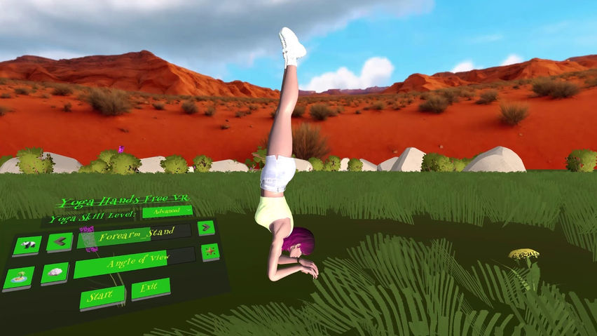 Yoga Hands-Free VR
