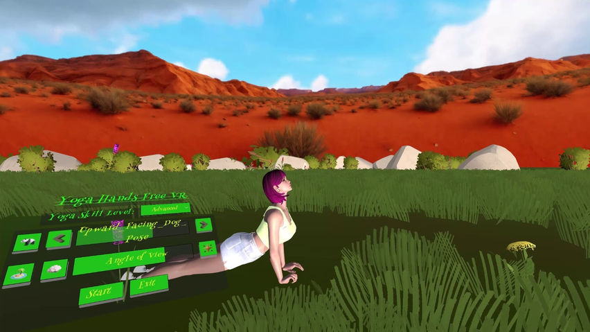 Yoga Hands-Free VR