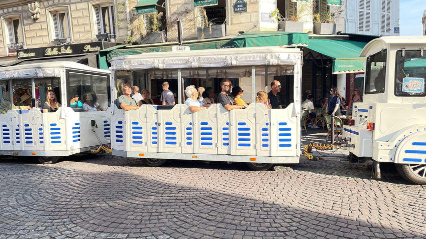 VR Travel Paris Montmartre Train Ride