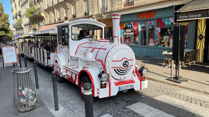 VR Travel Paris Montmartre Train Ride