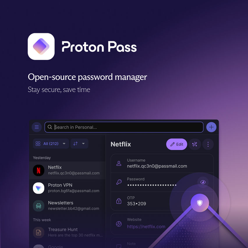 Proton Pass - Password Manager