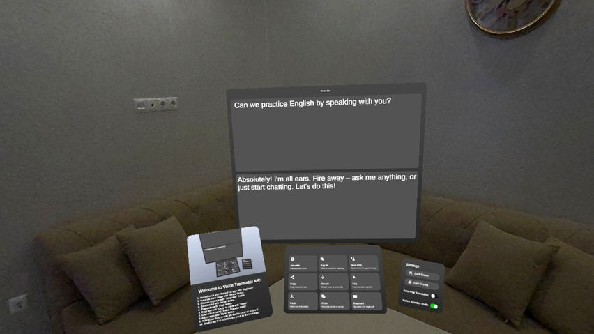 Voice Translator AR