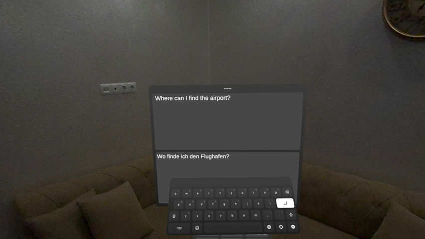 Voice Translator AR