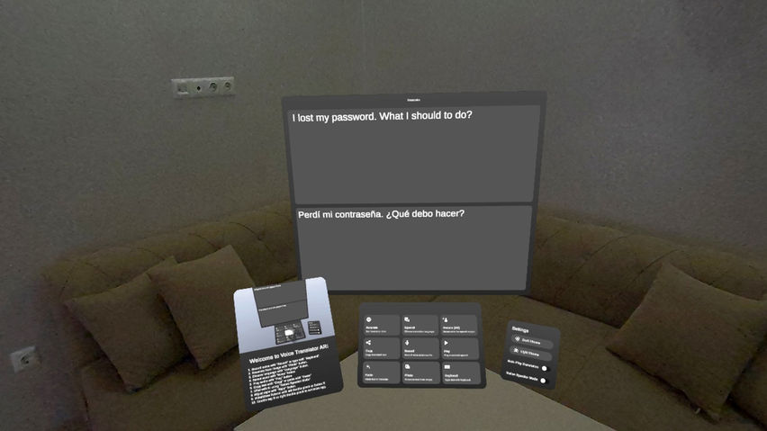 Voice Translator AR