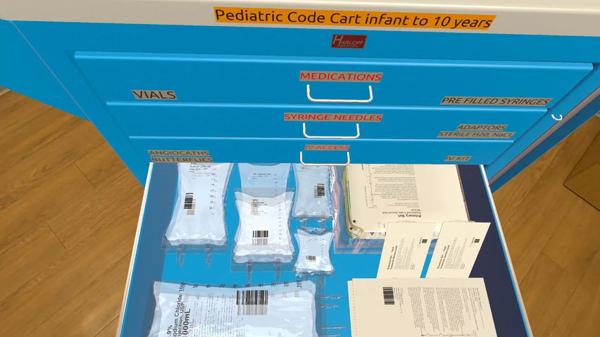 Medical Sim: Surgical & ER Crash Cart