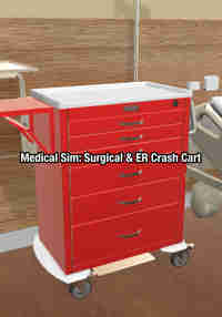 Medical Sim: Surgical & ER Crash Cart