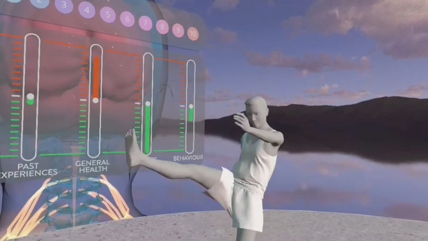 Reality Health Education Platform for Chronic Health