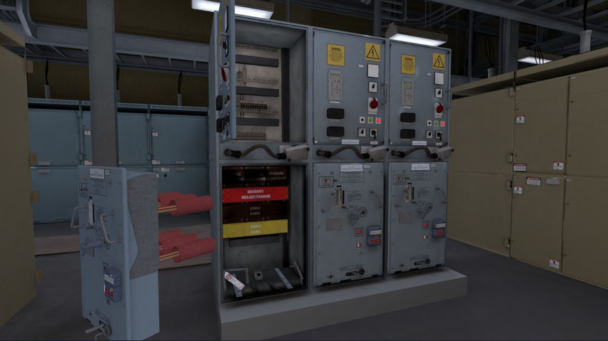 Linde LVA - Racking Of A Circuit Breaker