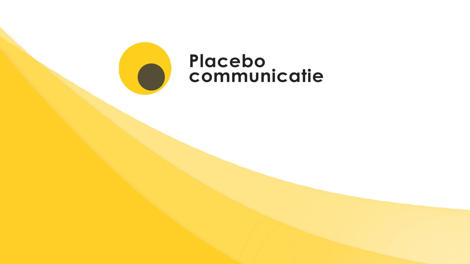 Placebo communicatie