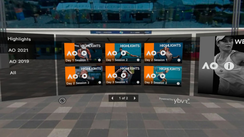 Australian Open VR