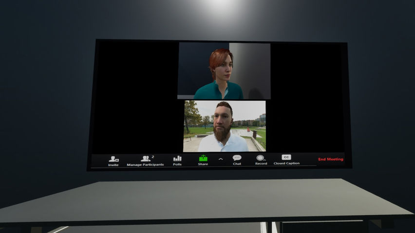 Professional Communication VR Training