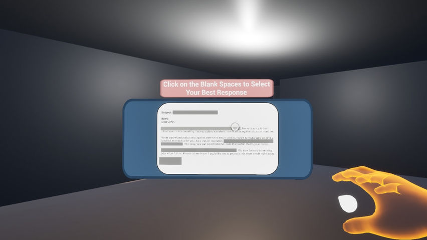 Professional Communication VR Training