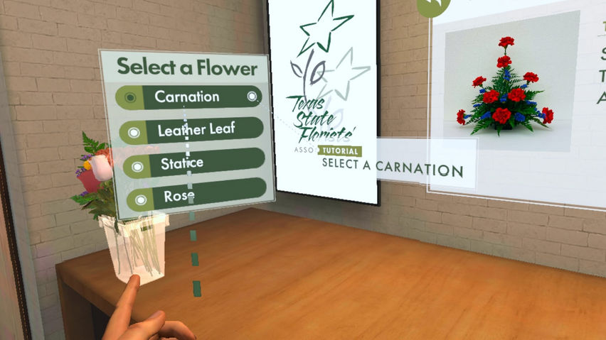 TSFA Floral VR Experience
