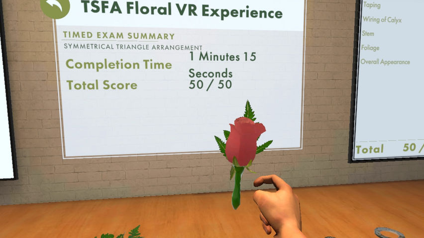TSFA Floral VR Experience
