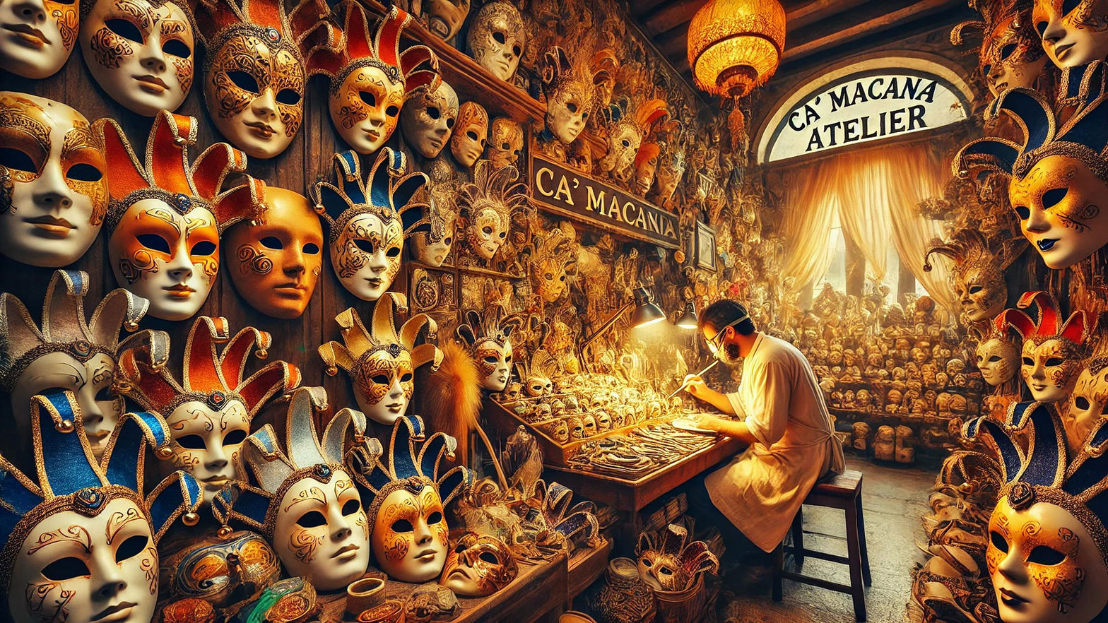 VR TRAVEL Venice Carnival Masks Atelier