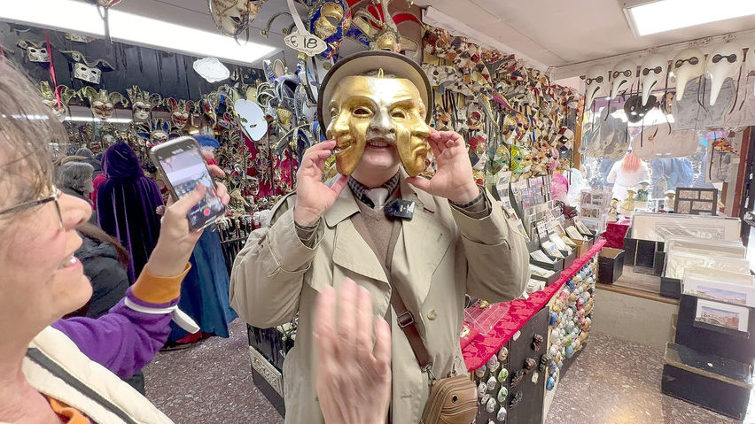 VR TRAVEL Venice Carnival Masks Atelier