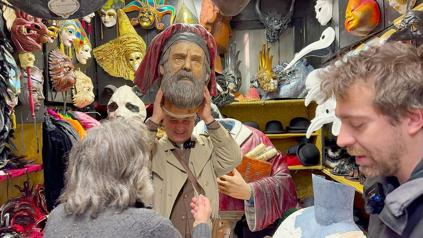 VR TRAVEL Venice Carnival Masks Atelier