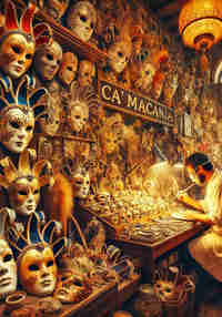 VR TRAVEL Venice Carnival Masks Atelier