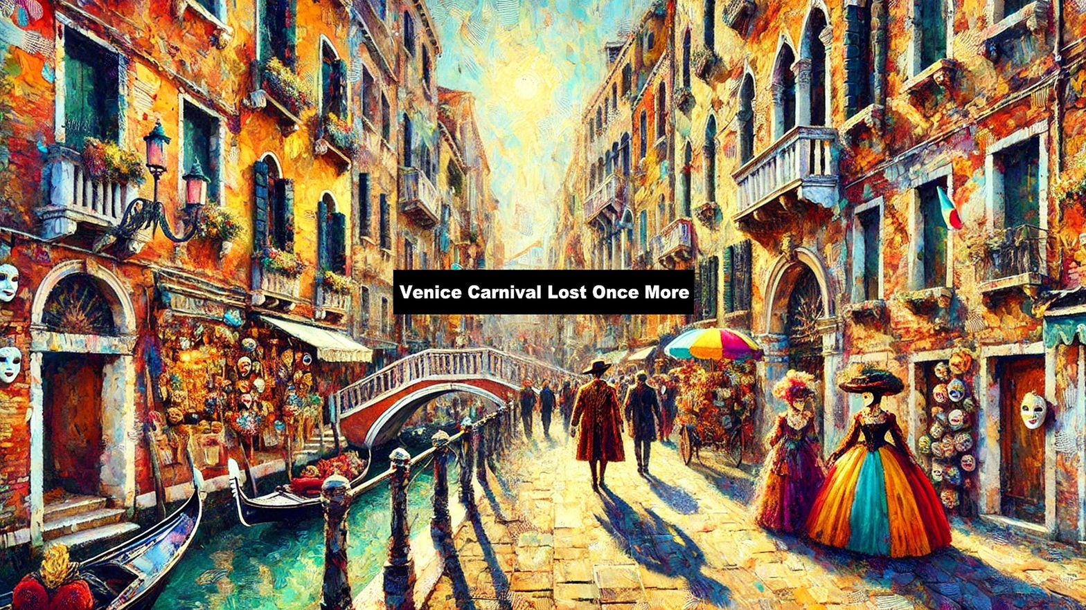 VR Travel Venice Carnival Lost Once More