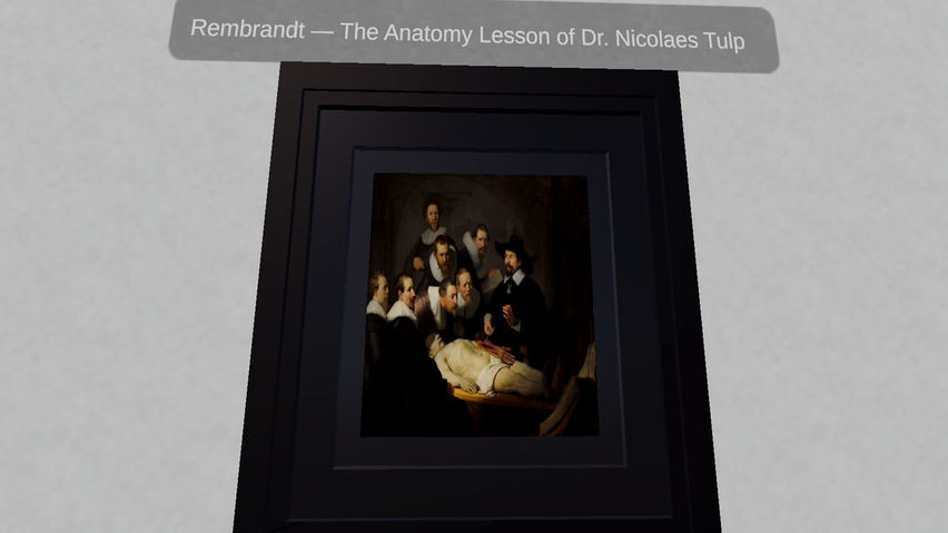 Virtual Art Gallery: VR Exhibition