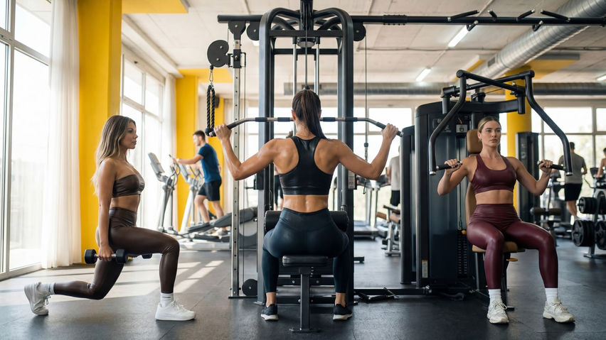 Fitness with girls