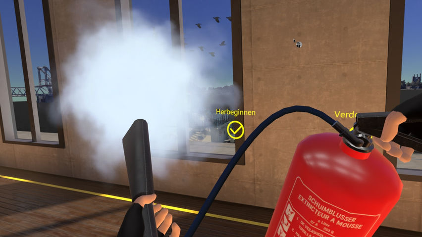 Fire Extinguishing Training