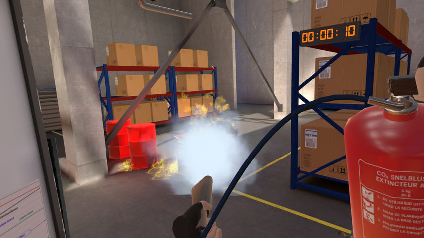 Fire Extinguishing Training