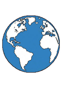 Earth from a Space Station