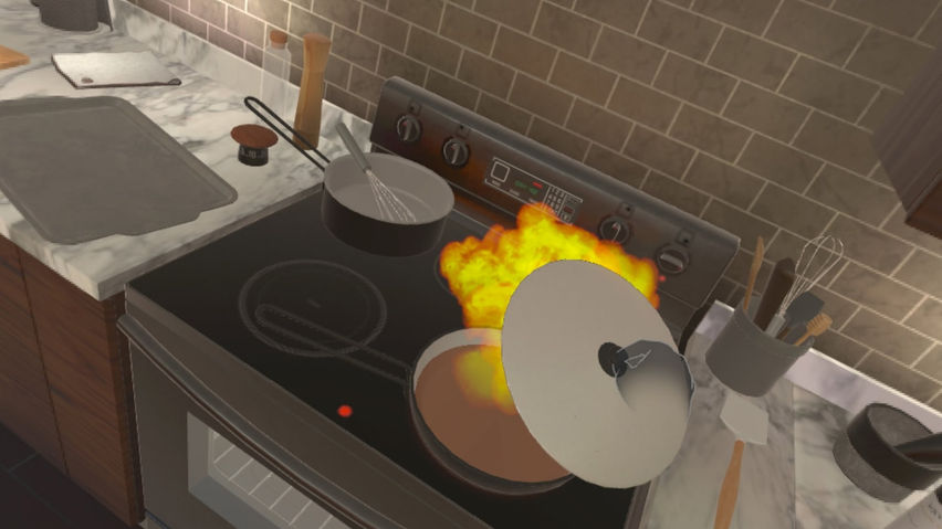 Kitchen Fire 360