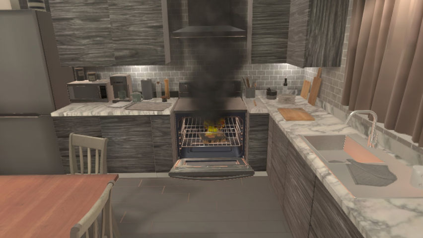Kitchen Fire 360