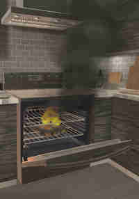 Kitchen Fire 360