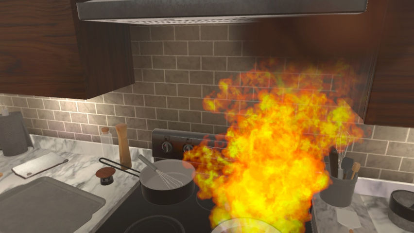 Kitchen Fire 360