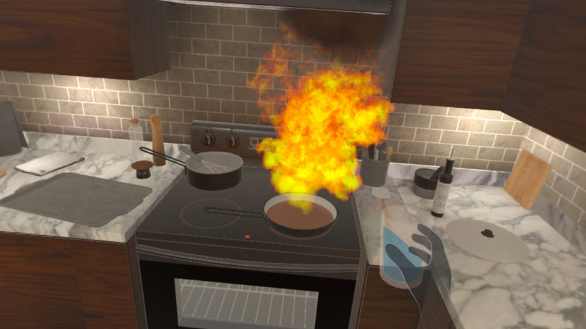 Kitchen Fire 360