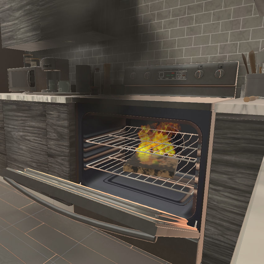 Kitchen Fire 360