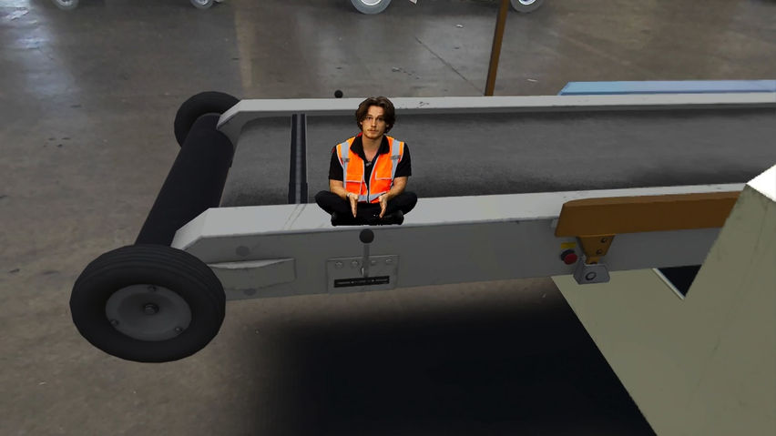Ramp Simulator: Belt Loader Training